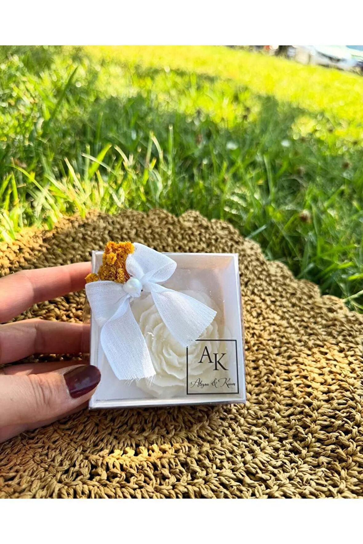 Hediyelik Mum Söz, Nişan, Nikah, Düğün, Kına 10 Adet