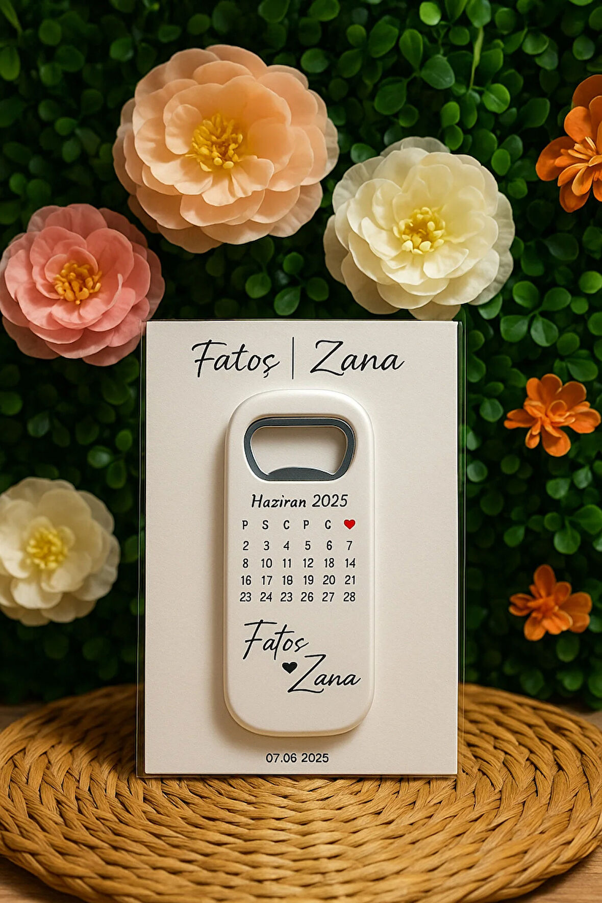 UV Baskı Açacak Magnet Söz, Nişan, Nikah, Düğün, Kına 15 Adet