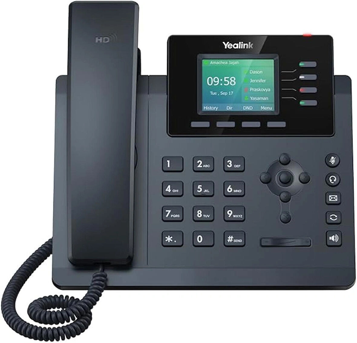 Yealink T34W IP Telefon PoE ve Wi Fi Destekli