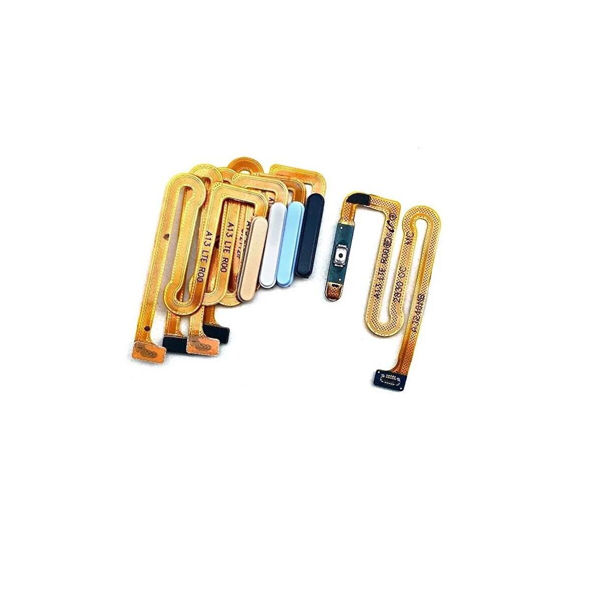 Samsung Galaxy A04S A047F İle Uyumlu Tuş Parmak İzi Film Beyaz