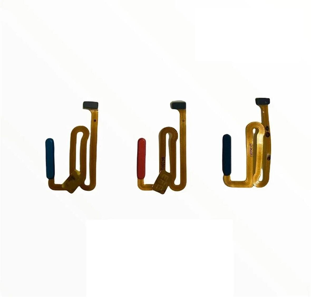 Samsung Galaxy A12 A125F İle Uyumlu Ana Düğme Parmak İzi Okuyucu Film Siyah