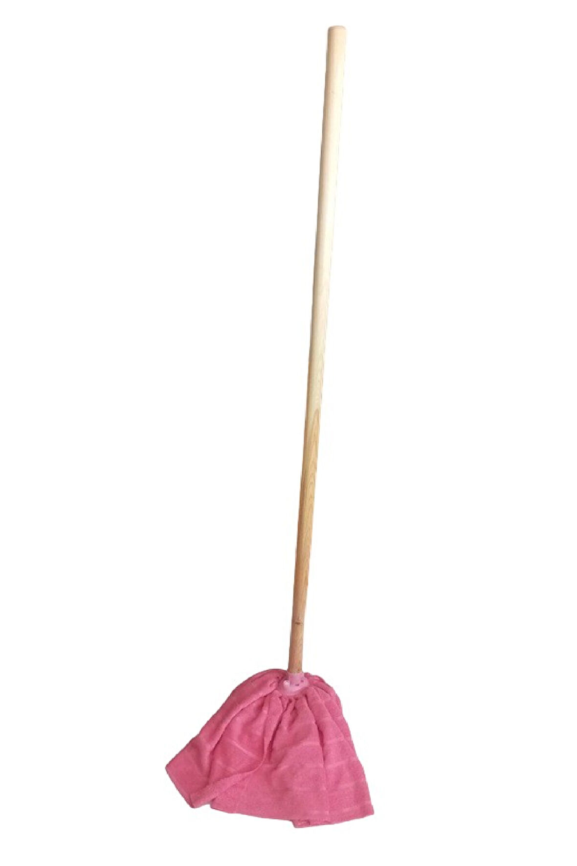 Yeniçağ Mikrofiber Havlu Paspas Mop Ucu Ve Ahşap Saplı Takım
