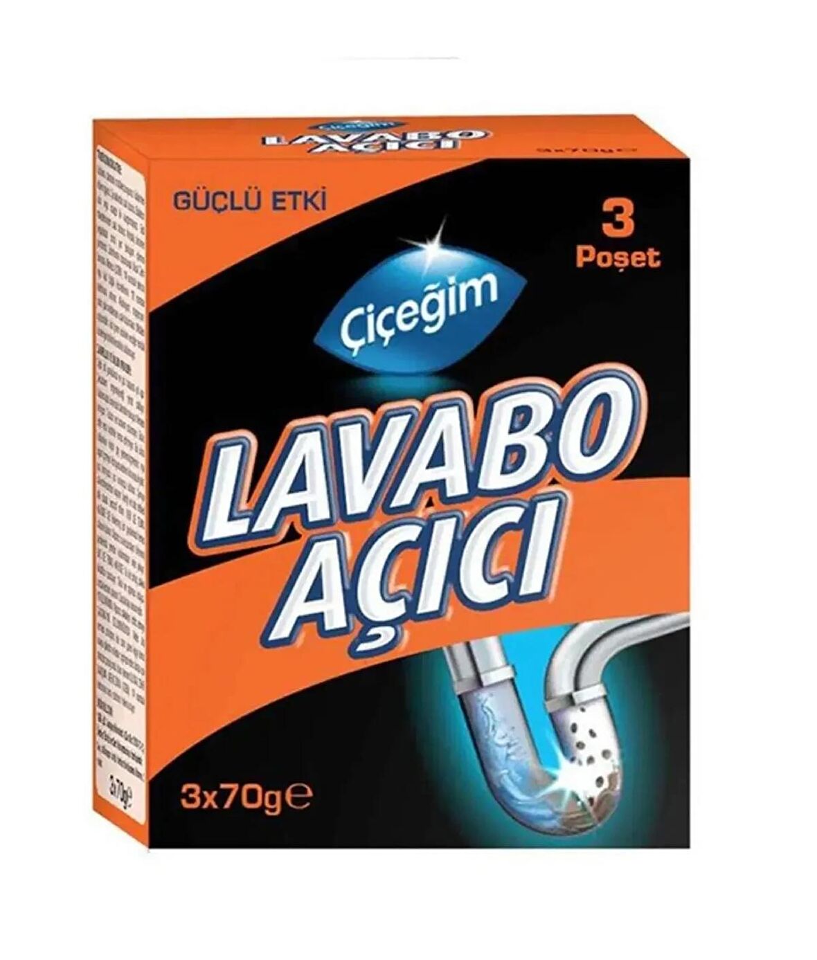 Çiçeğim Lavabo Açıcı 3x70 gr