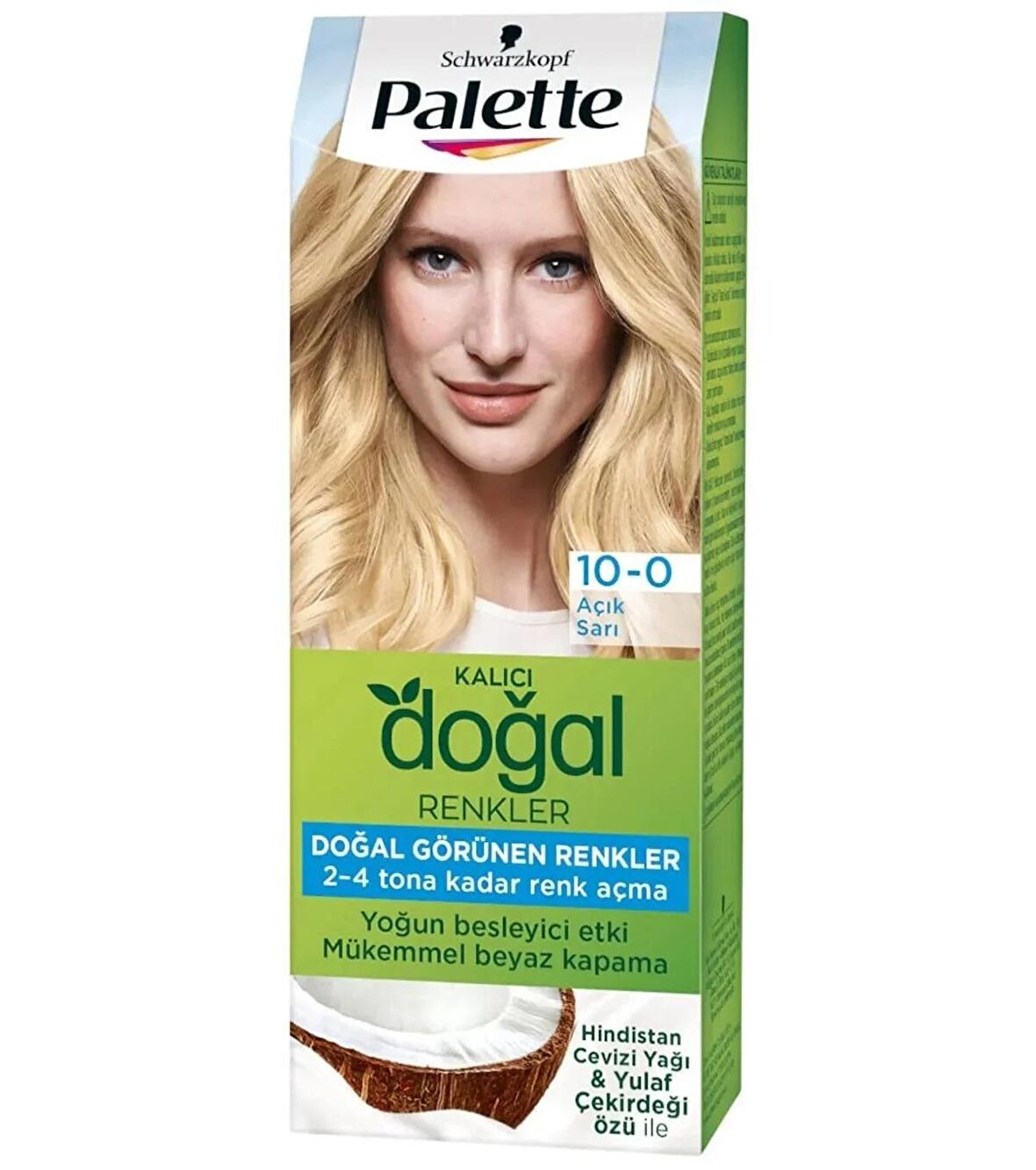 Pallette Pnc 10-0 Açık Papatya Saç Boyası Açık Sarı