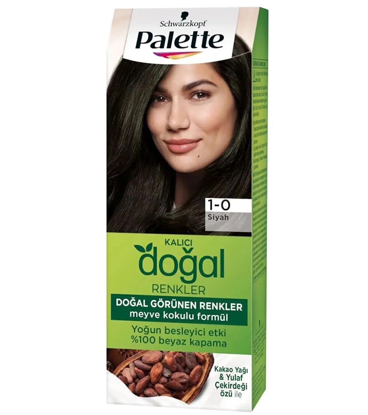 Palette Pnc 1-0 Fsiyah Saç Boyası Siyah
