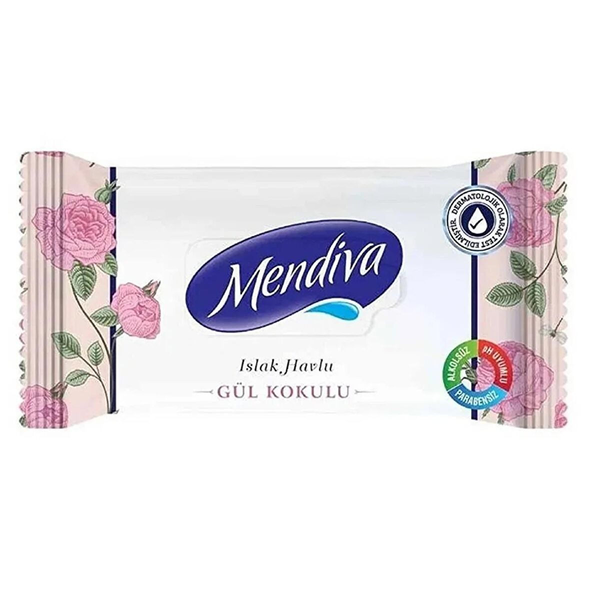 Mendiva Gül Kokulu Islak Havlu Mendil 60 lı 10 Adet