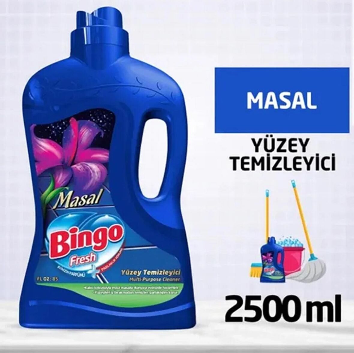 Bingo Fresh Masal Yüzey Temizleyici Masal 2,5 L