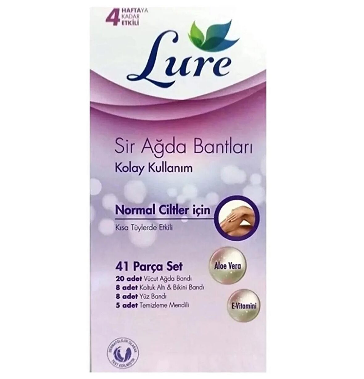 LURE Sir Ağda Bandı Normal Ciltler İçin 41 Parça Set