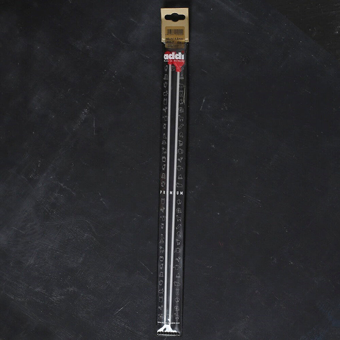 Addi Kalpli̇ 4Mm 40Cm Klasi̇k Alümi̇nyum Örgü Şi̇şi̇ -