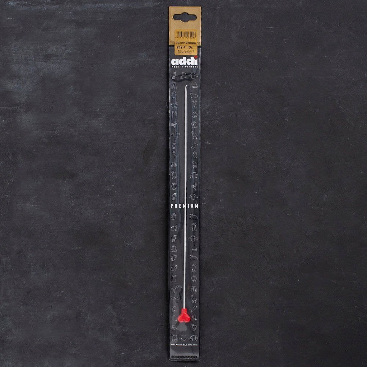 Addi 2Mm 30Cm Klasik Alüminyum Tunus Tığı - 262-7