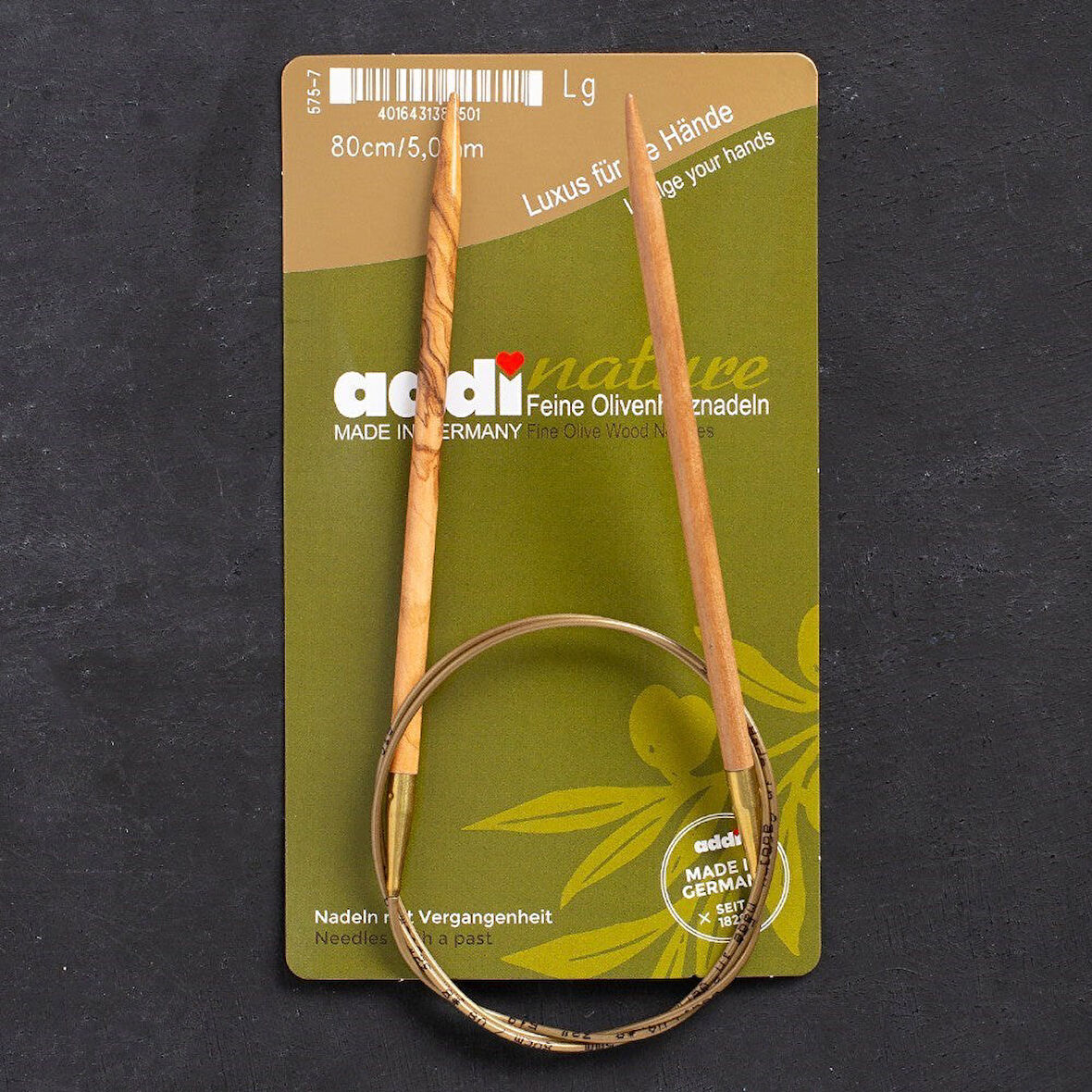 Addi Olive Wood 5 Mm 80 Cm Zeytin Ağacı Misinalı Ö