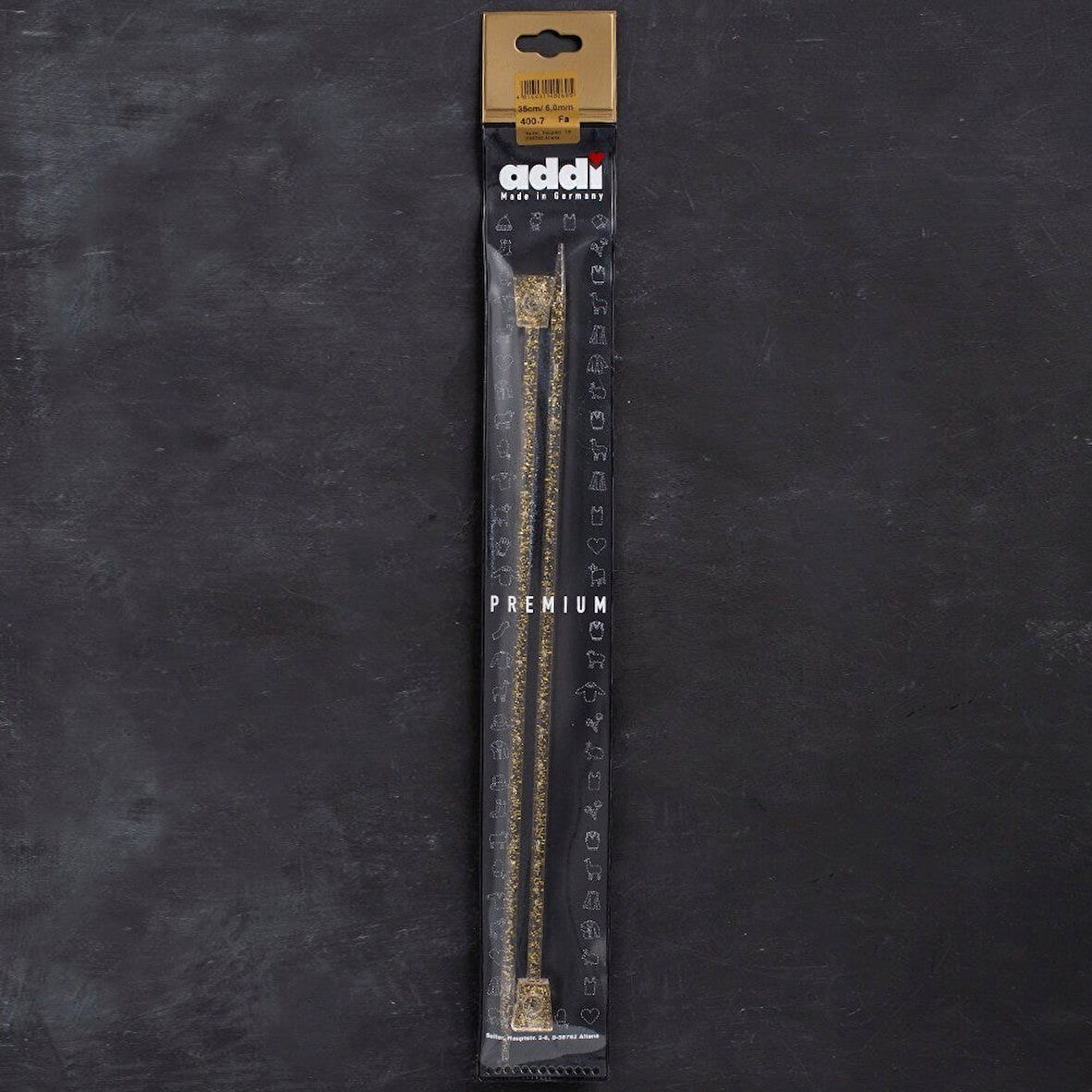 Addi Champagner 6Mm 35Cm Örgü Şişi - 400-7