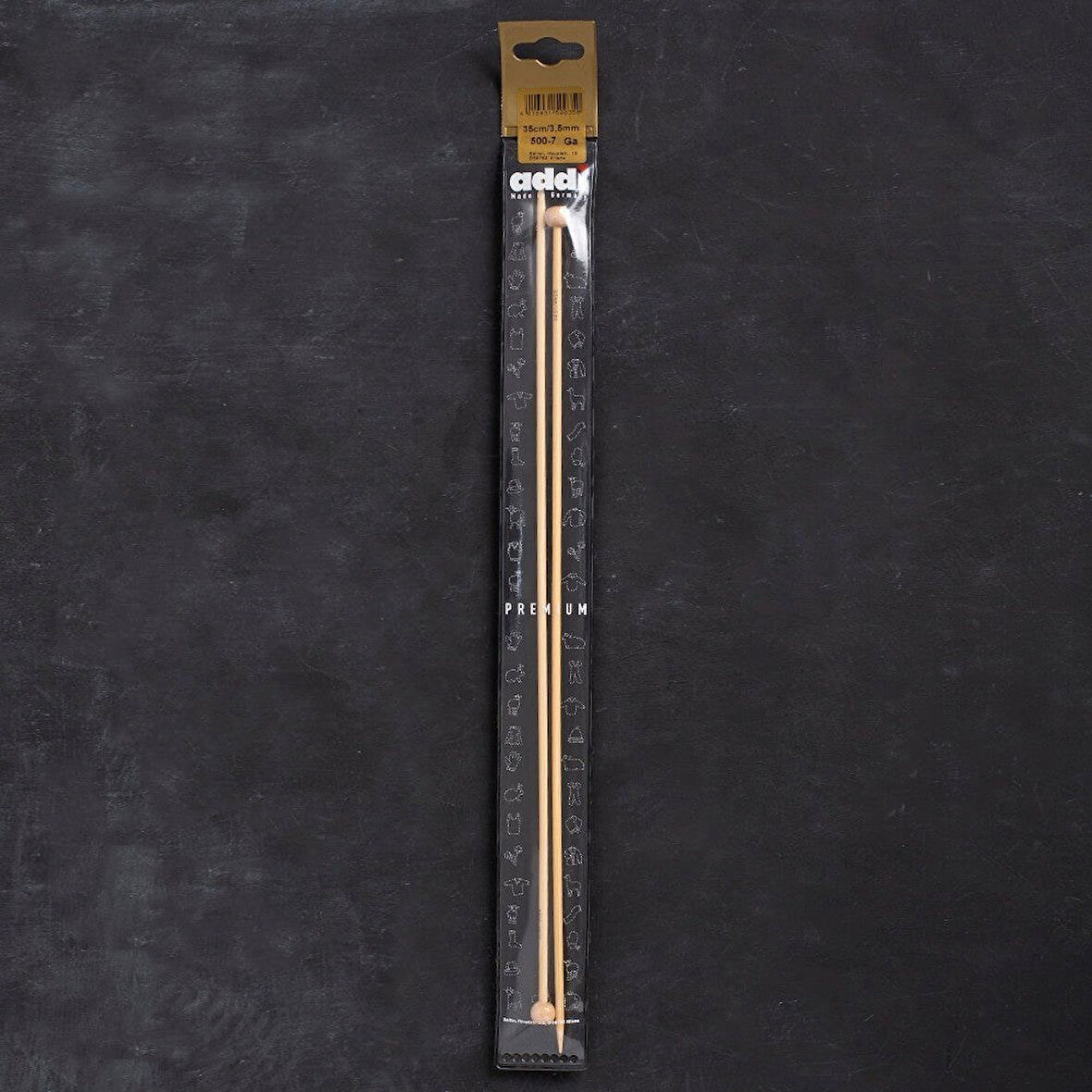 Addi Bambus 3,5Mm 35Cm Bambu Örgü Şişi - 500-7