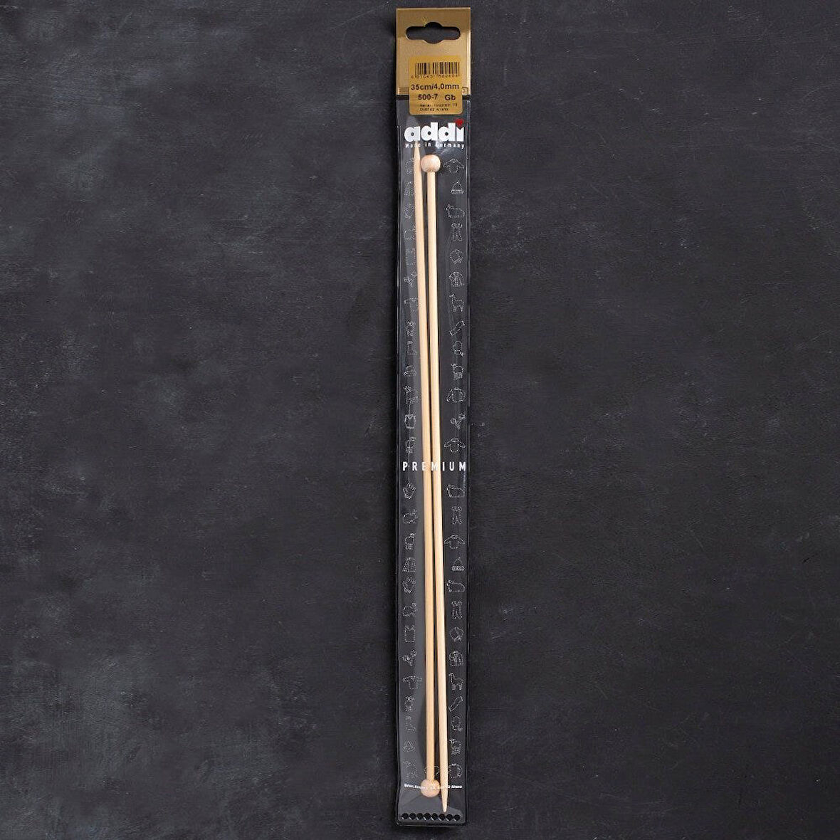 Addi Bambus 4Mm 35Cm Bambu Örgü Şişi - 500-7