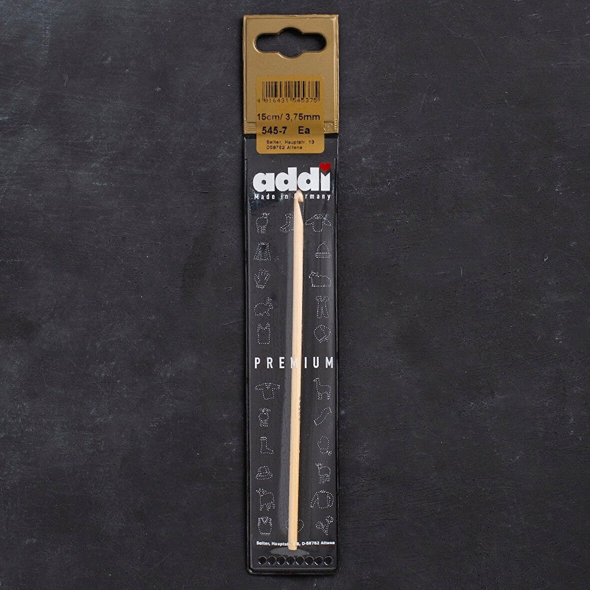 Addi Bambus 3,75Mm 15Cm Bambu Yün Tığ - 545-7