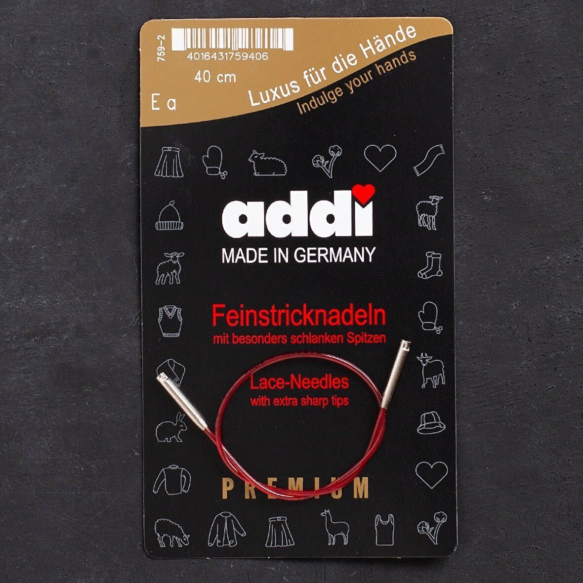 Addi Click Lace 40Cm Ara Bağlantı Misinası - 759-2