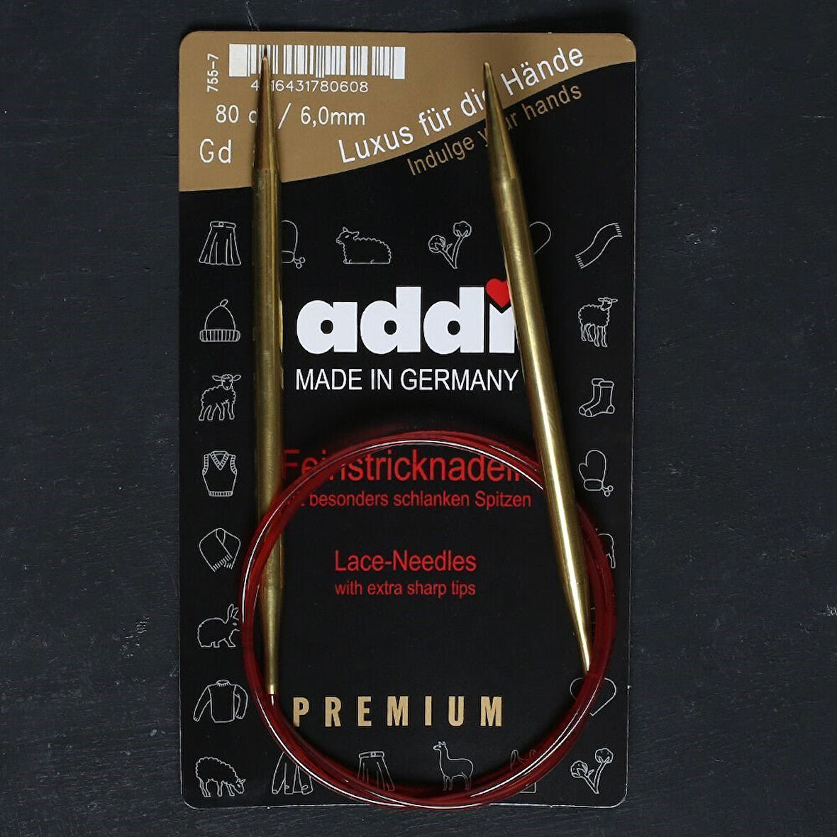 Addi 6Mm 80Cm Klasik Misinalı Dantel Şişi - 755-7