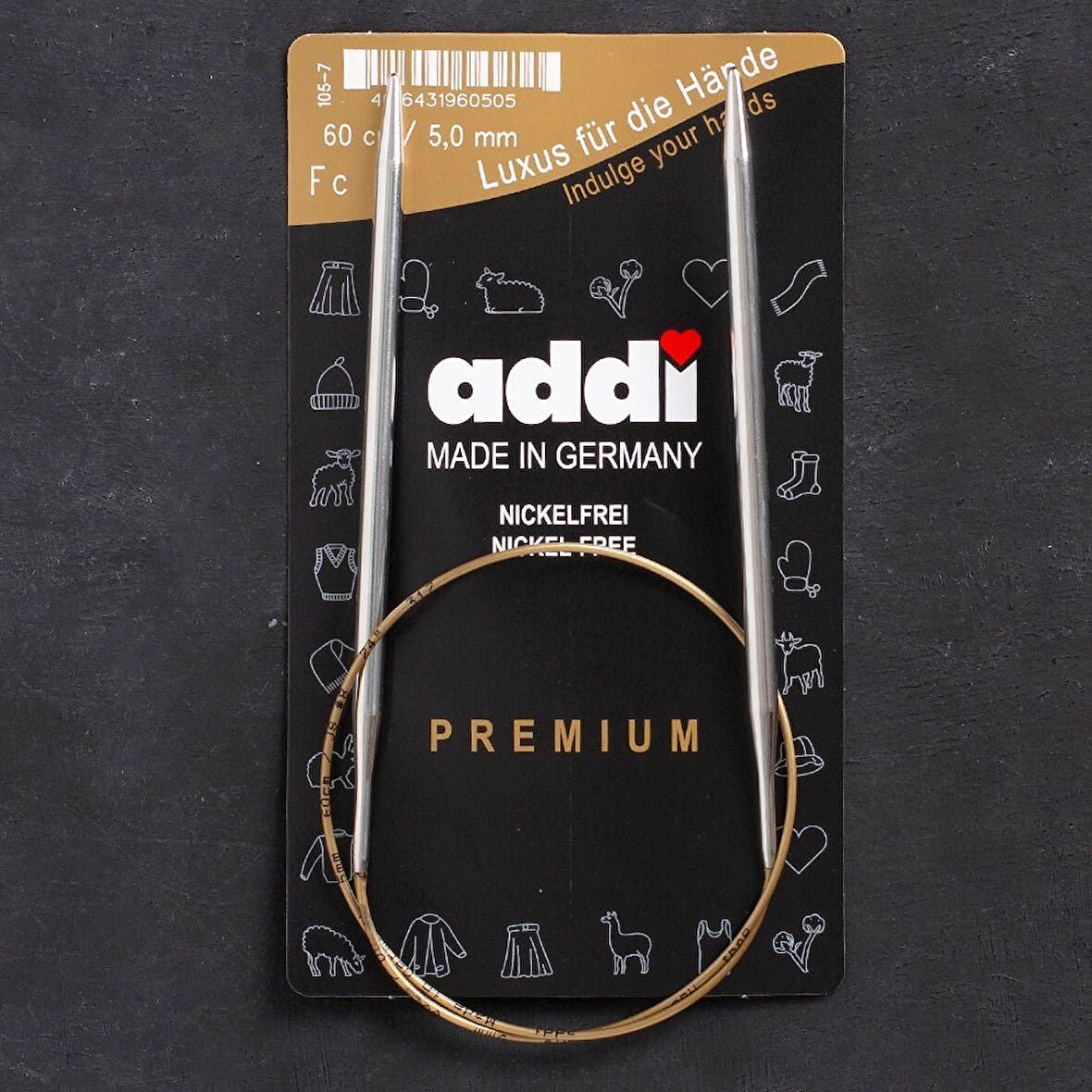 Addi 5Mm 60Cm Klasik Misinalı Şiş - 105-7