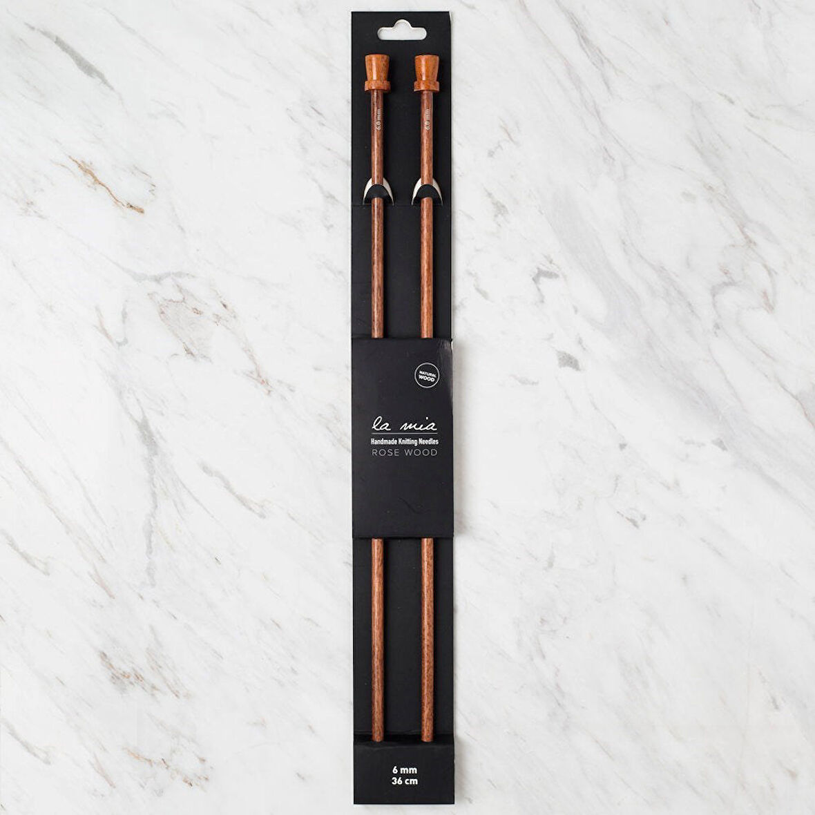 La Mia Rosewood 6 Mm 36 Cm Ahşap Örgü Şişi