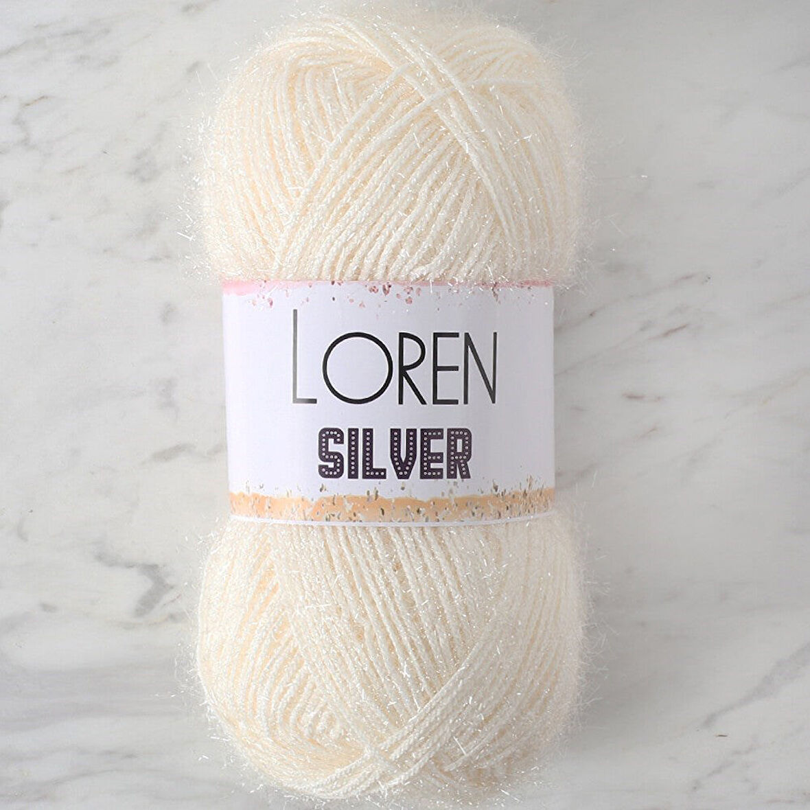 Loren Silver Beyaz El Örgü İpi̇ - Rs0064 - 34070