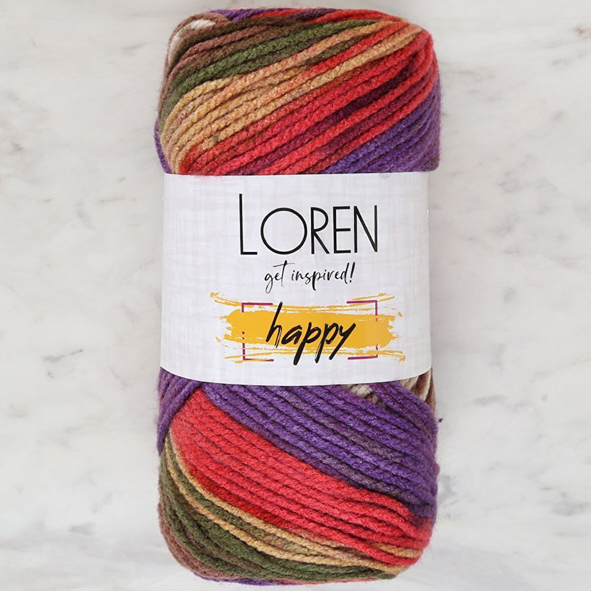 Loren Happy Ebruli El Örgü İpi - Rh014 - 34299