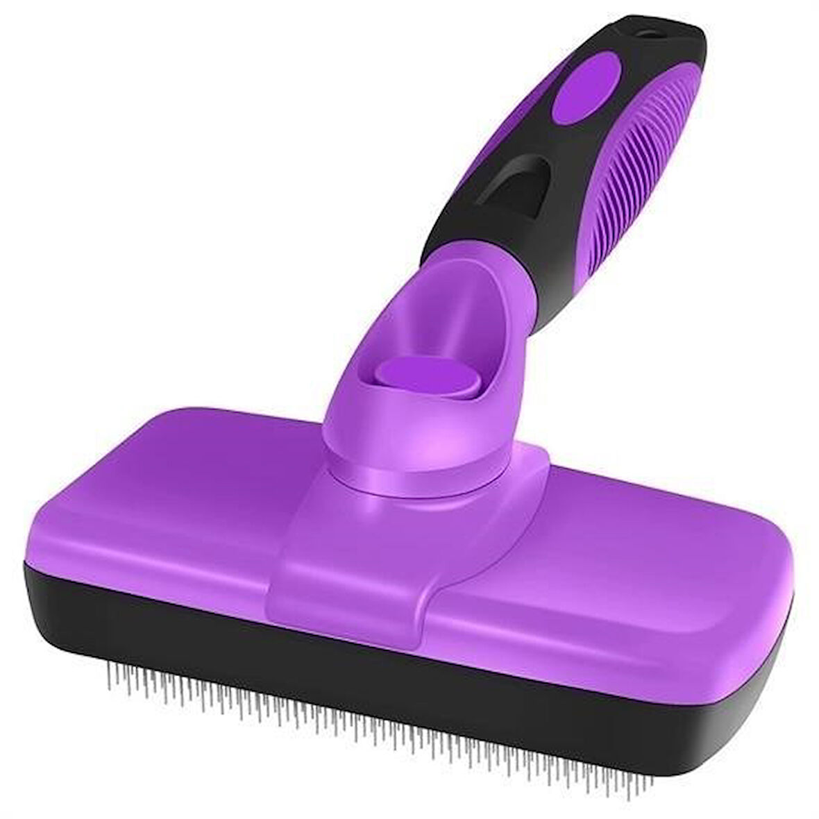 Buffer® Otomatik Temizlenebilen Tuşlu Pratik Kedi Köpek Tüy Toplama Fırçası