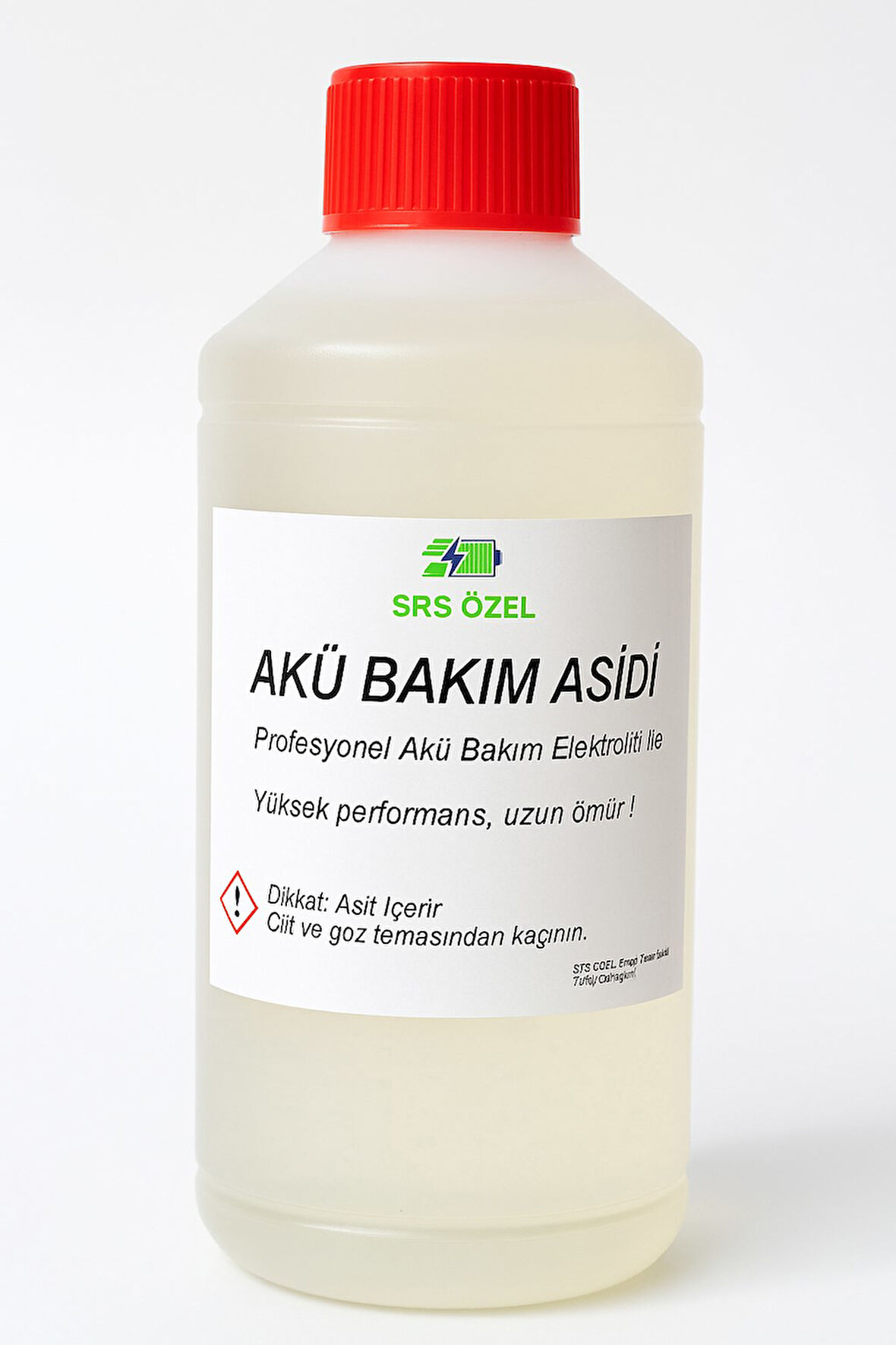 Araba Akü Sıvısı, Traktör Akü Sıvısı, Sulu Akü Canlandırma Asidi, Akü Canlandırma