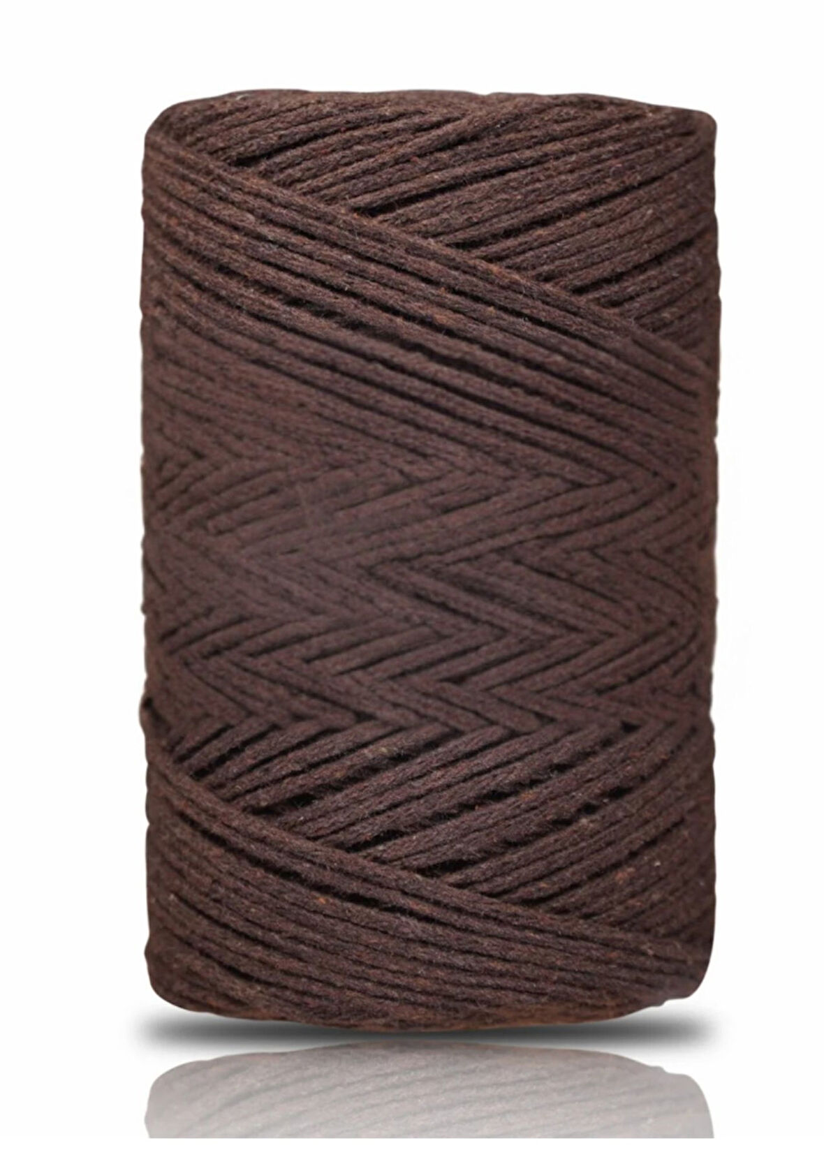 Pamuk Makrome 2 Mm Kahverengi