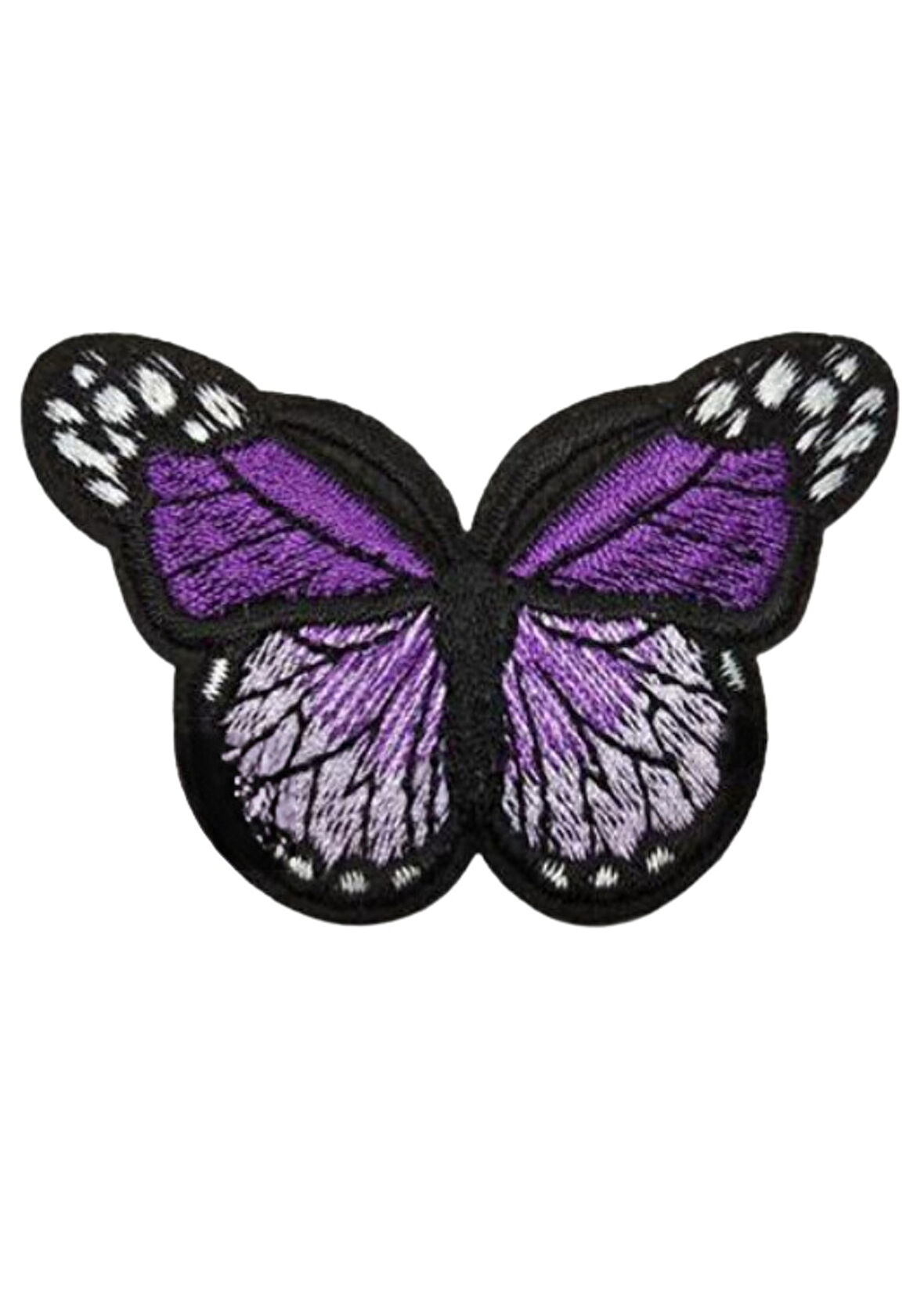 Aplike Ütü İle Yapışan Mor Arma 7X5 Cm