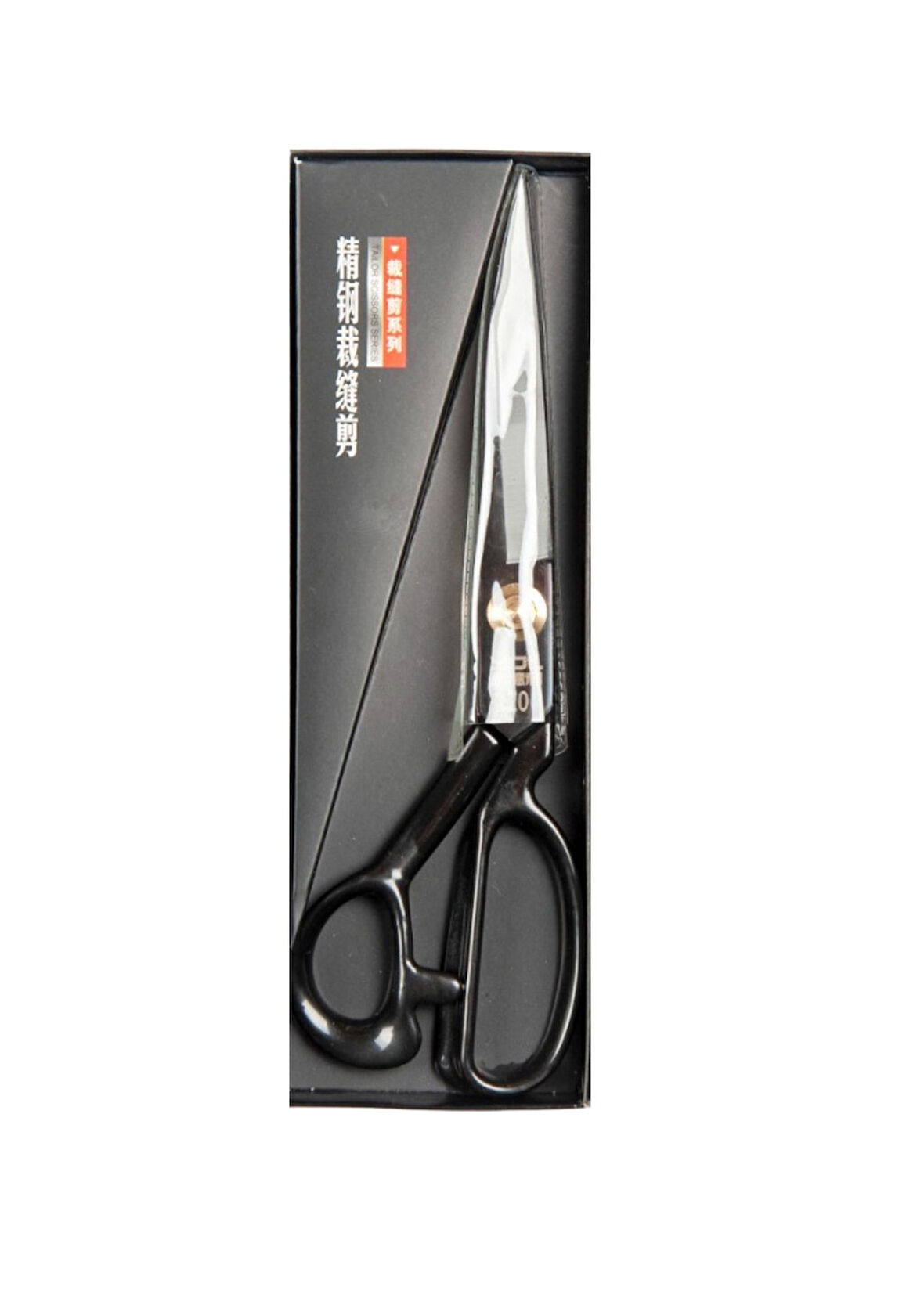 Terzi Makası Siyah Metal Saplı 10 Numara