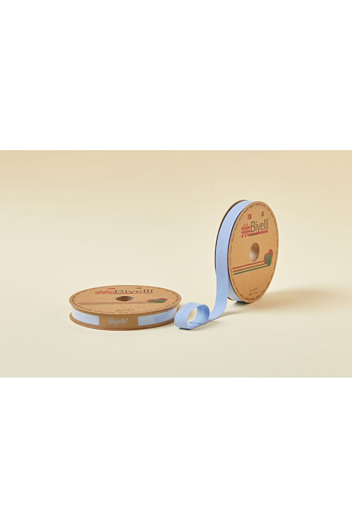 Biye Katlı D07 Açık 2 Cm 25 Metre %65 %35 Polyester