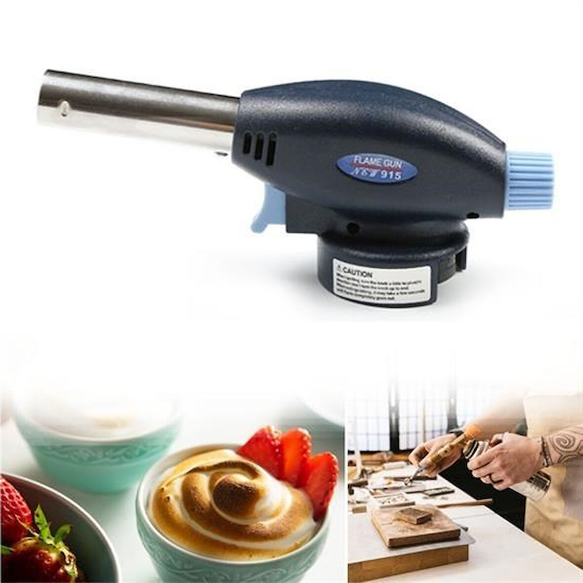 Buffer® 1300 Derece 503C Çakmak Gazı Uyumlu Pürmüz Kafası Kamp , Mereng Yapımı İçin Pürmüz Başlığı