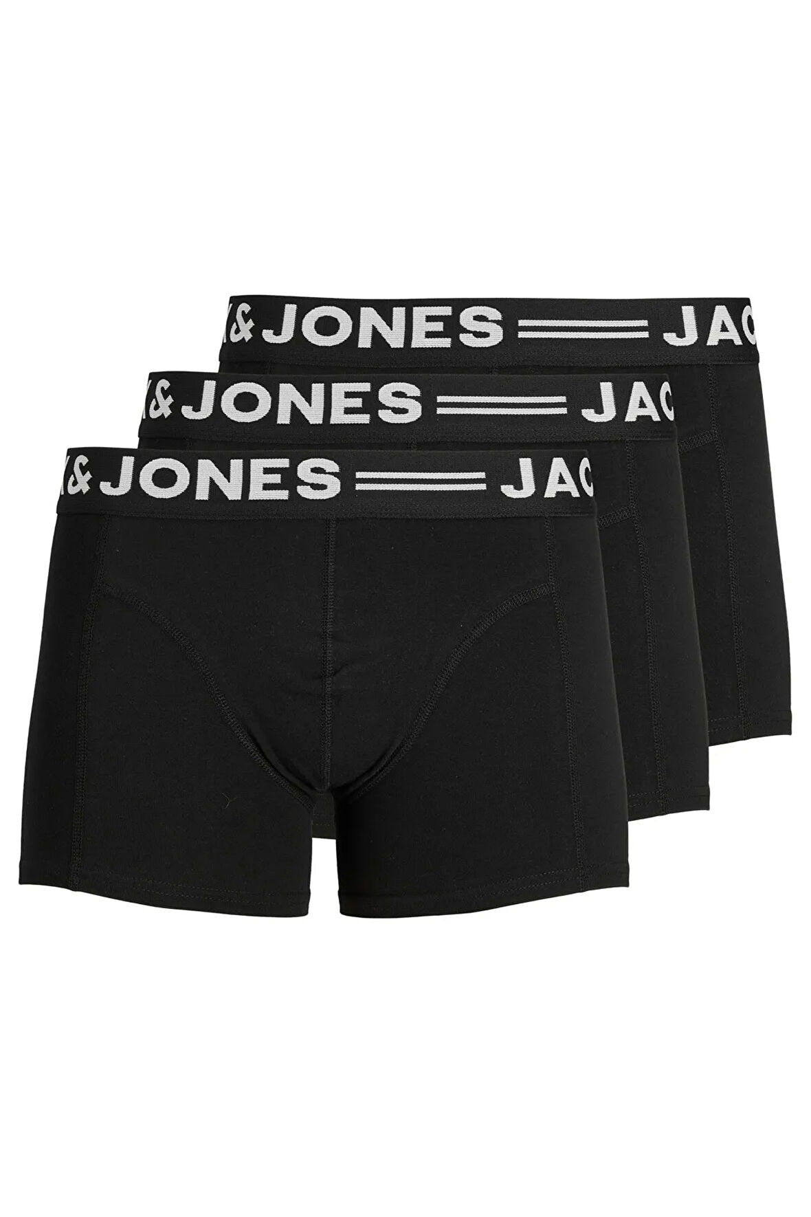 Jack & Jones Erkek Organk Pamuk 3'lü Boxer Paket - 12081832