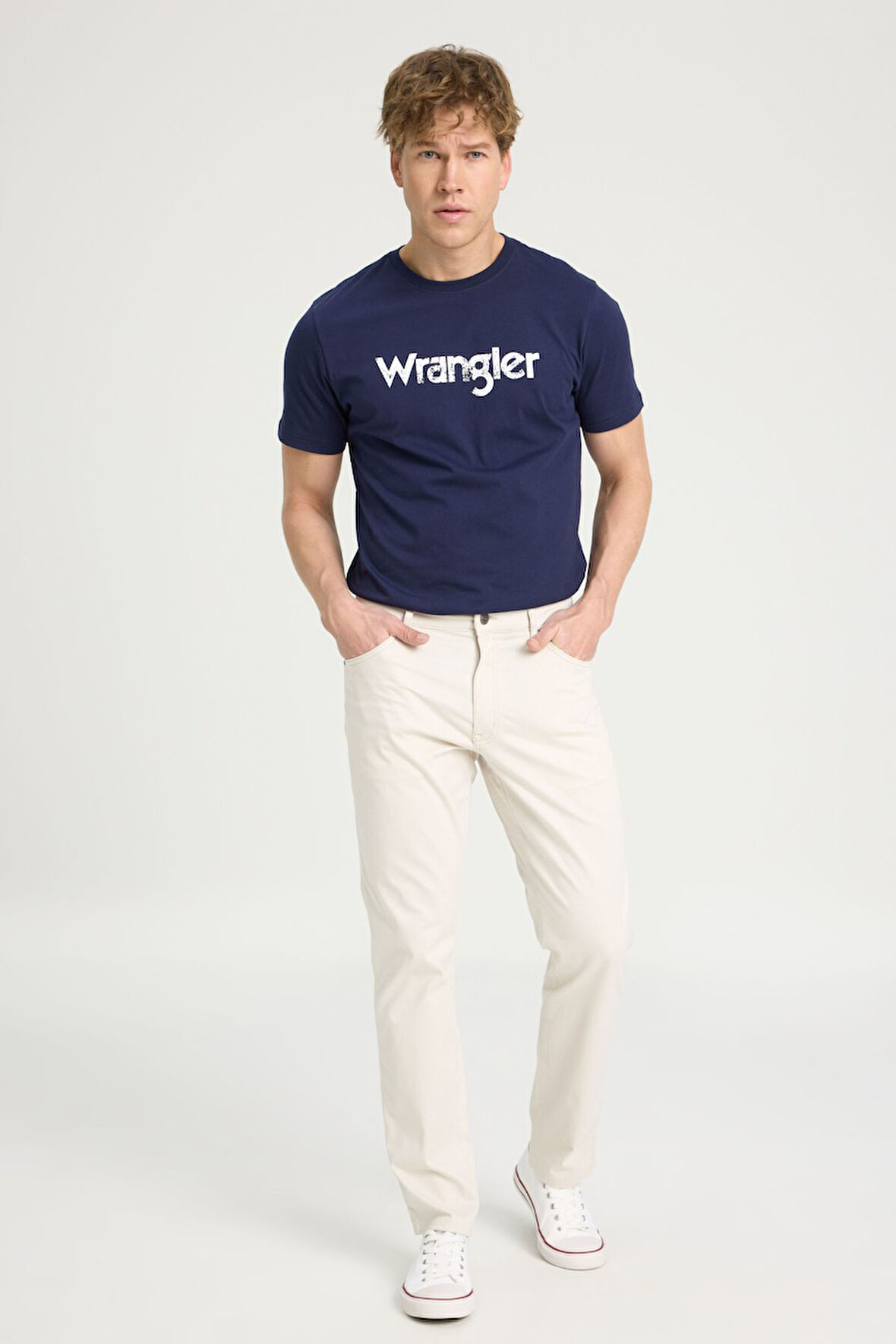 Wrangler Erkek Texas Slim Fit Esnek Casual Pantolon - W12SEAB26