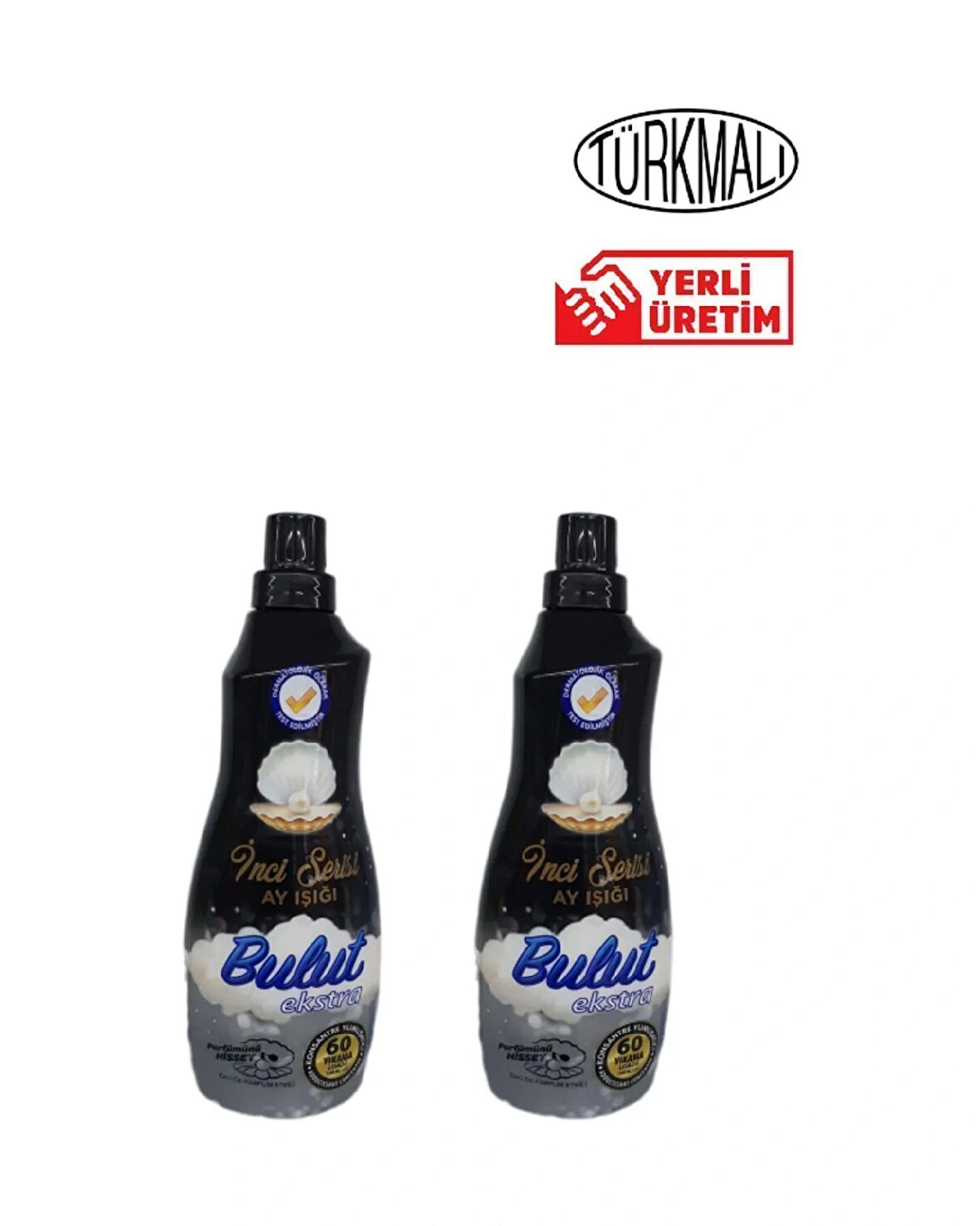 BULUT EKSTRA ÇAMAŞIR YUMUŞATICISI İNCİ SERİSİ AY IŞIĞI 1500 ML 2 Lİ PAKET