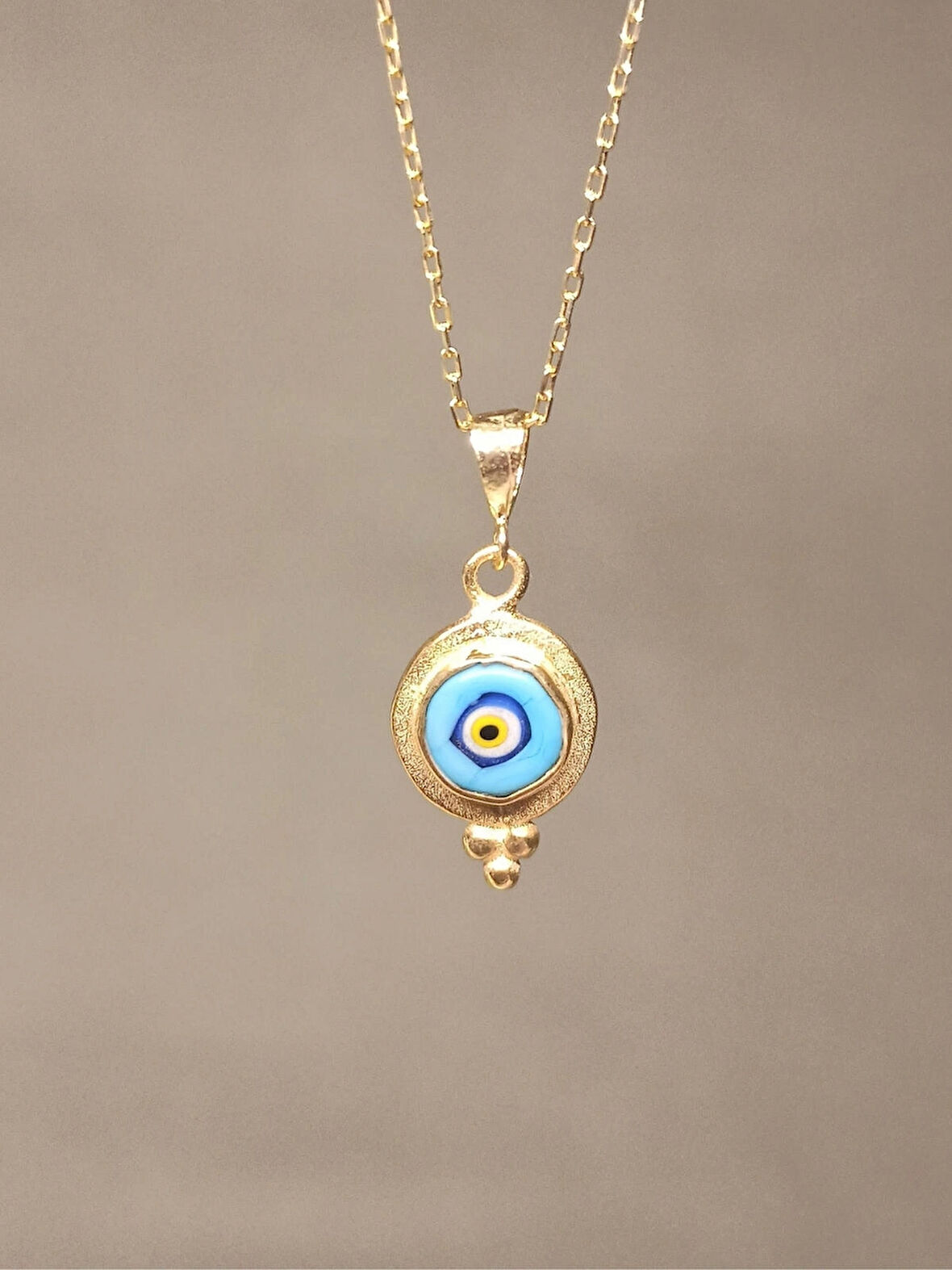 925 Ayar Gümüş Nazar Kolye, Gümüş Nazarlık, Evil Eye Kolye, Kadınlar İçin Anlamlı Hediye Kolye