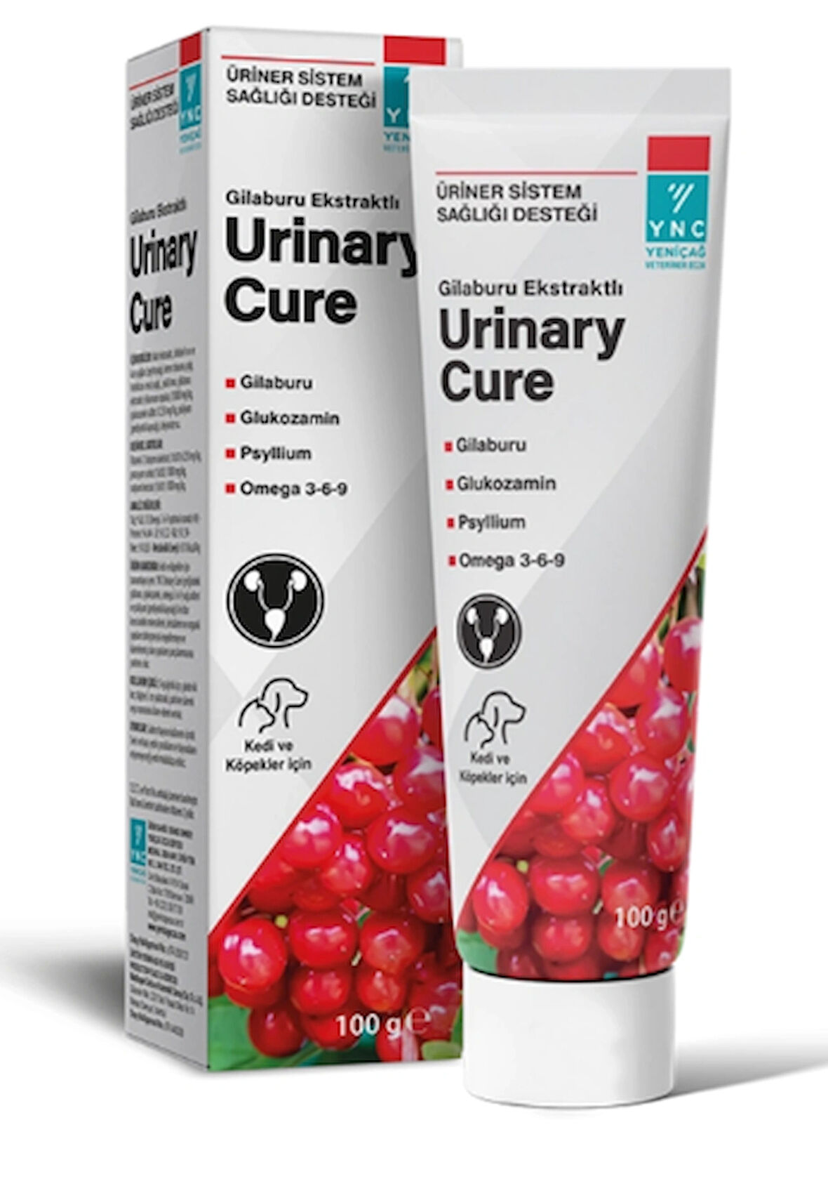 YNC Urinary Cure Kedi Köpek İdrar Yolu Destekleyici Paste 100g