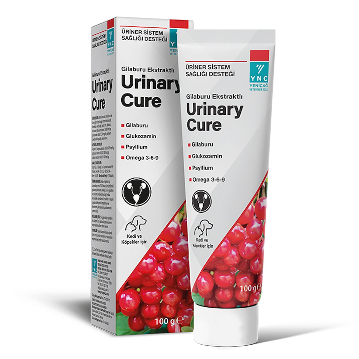 YNC Urinary Kedi Köpek İdrar Yolu Destekleyici Paste 100g