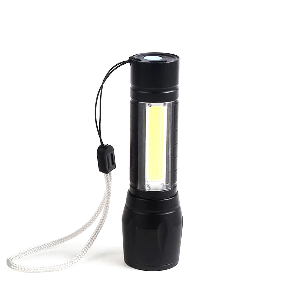Mini Çok Güçlü Şarjlı El Feneri (Xpe-Cob Led ) Wt-030