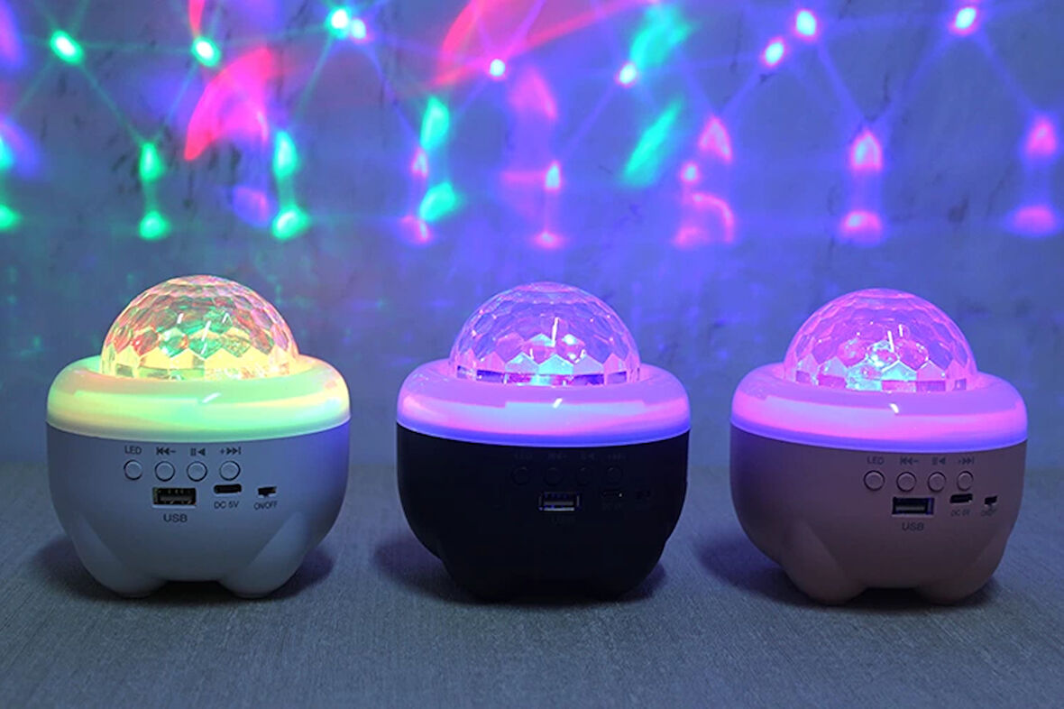 Bluetooth'Lu Müzik Çalar Led Lamba Alk3328