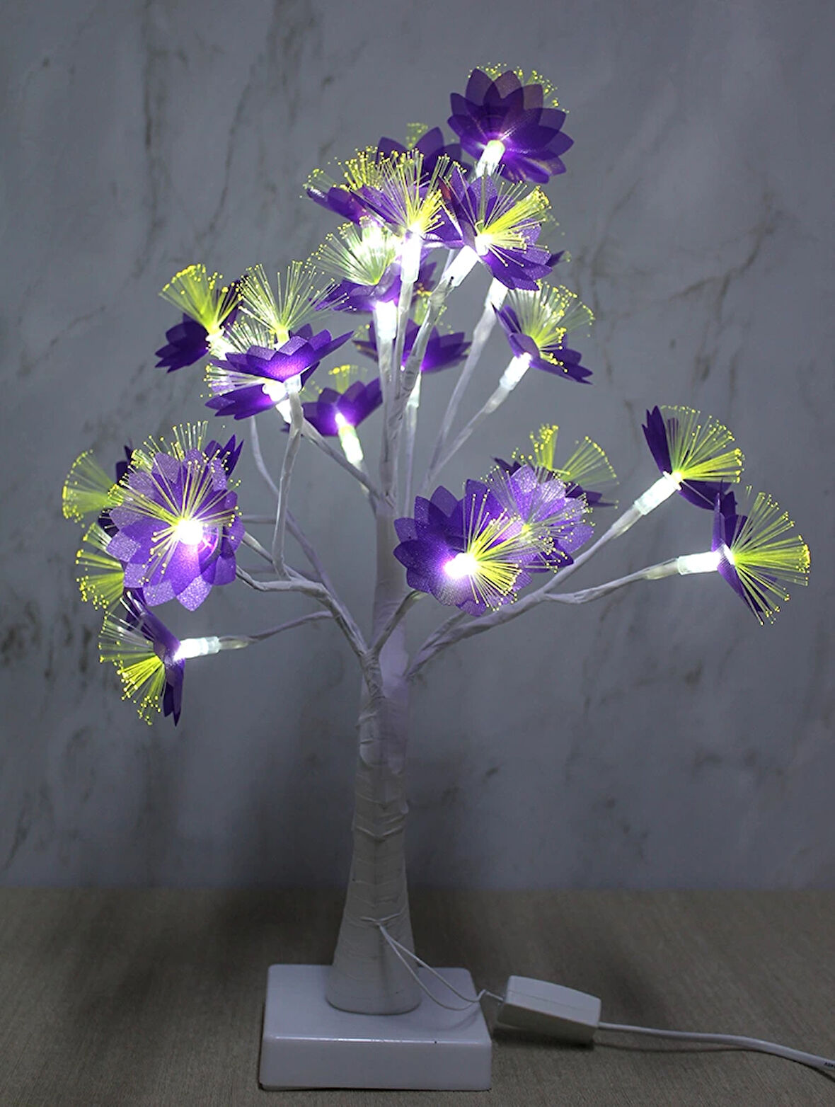 Dekoratif Ledli Çiçek Alk1728