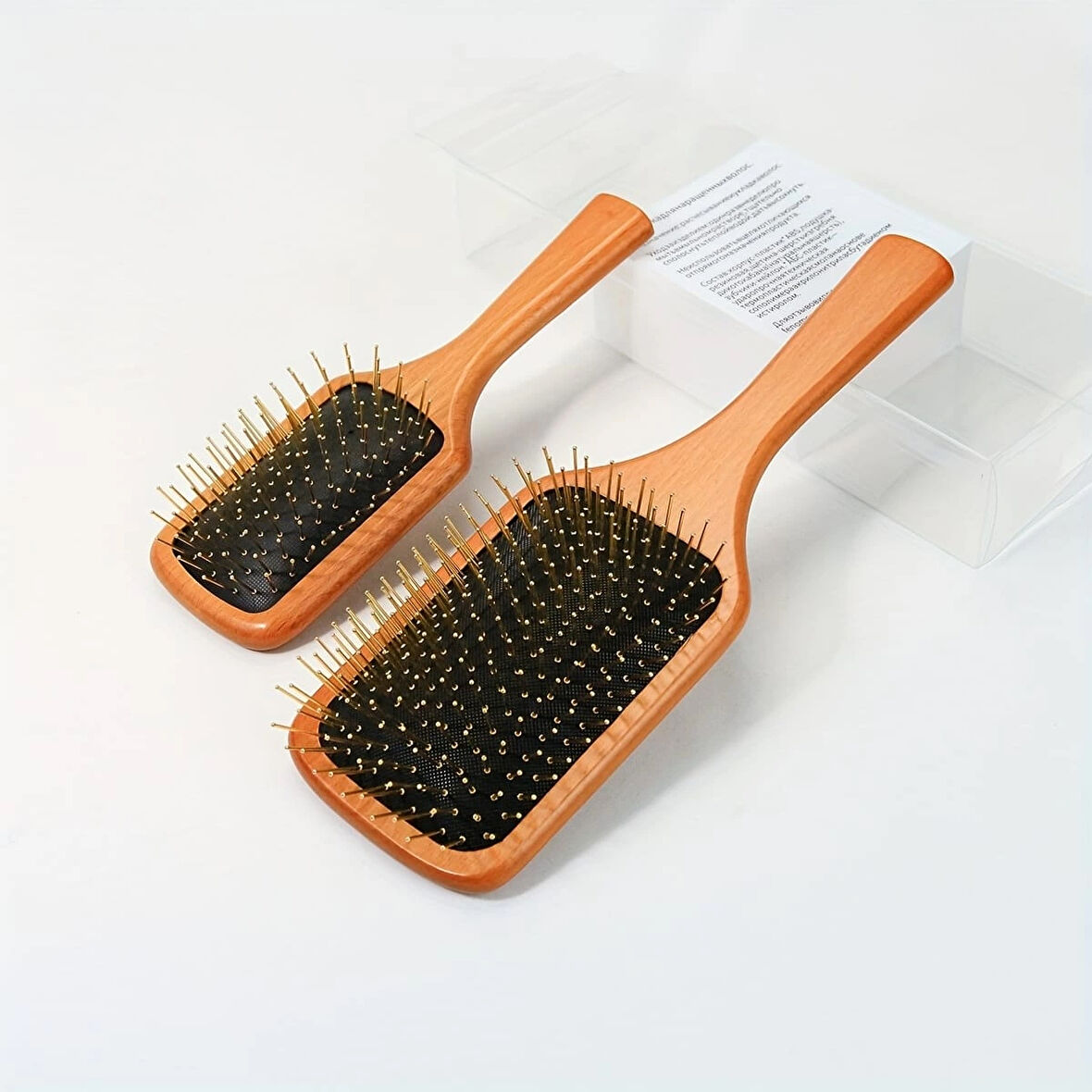 Çelik İğne Uçlu Bambu Tarak 25.5Cm 12'Li Paket