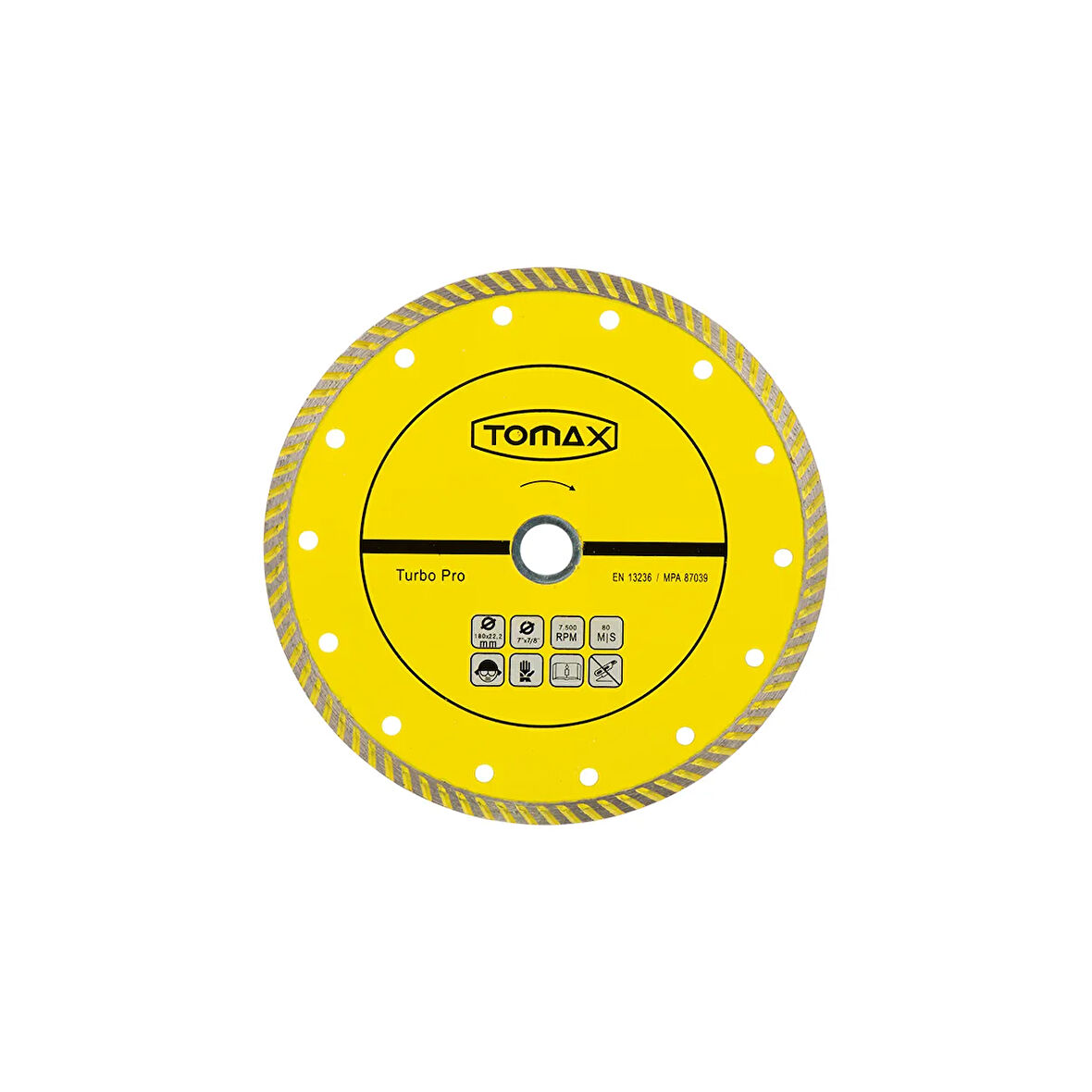 Turbo Elmas Mermer Granit Kesici 180X2,2X22