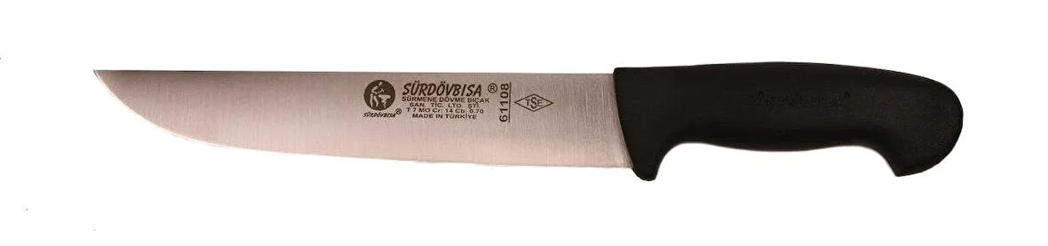 Sürmene 61108 Kasap Bıçağı 21,5 Cm, Plastik Sap