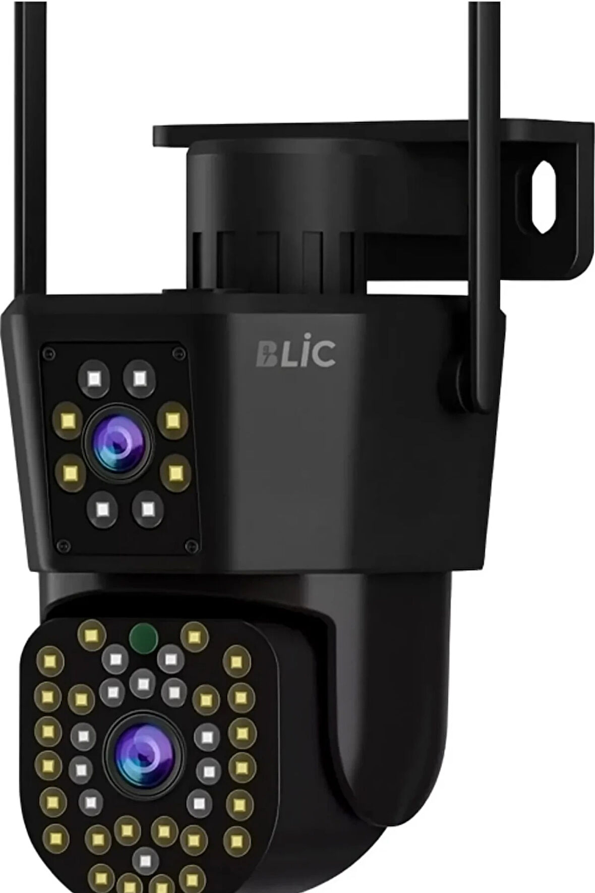 Ip Kamera 2+2 Mp 4Mp 1080P Hd Hareketli Sensör Dış Ortam Ip Kamera Speed Dome Akıllı Ip Çift Kamera