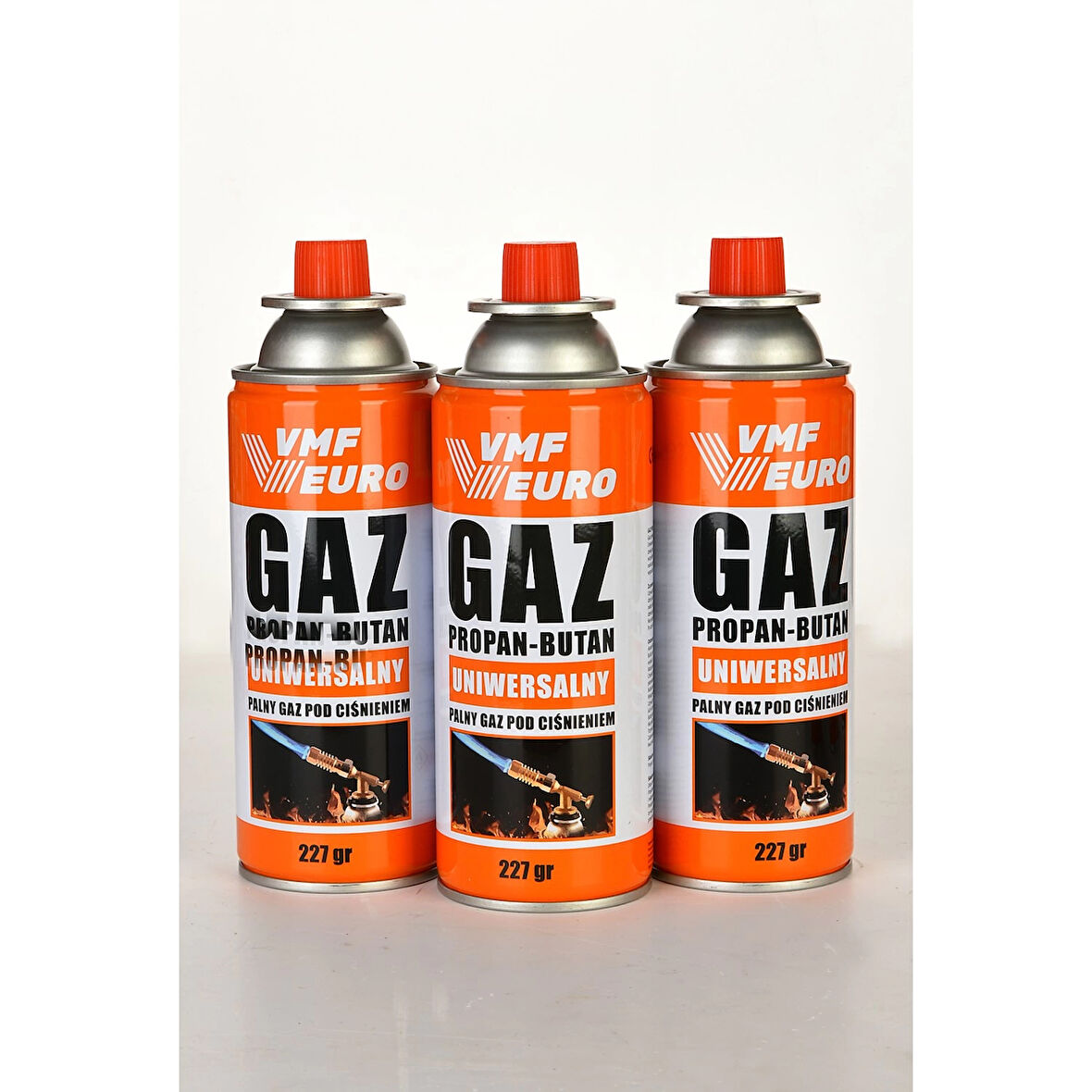 Remtas Vmf Eurogaz Kamp Ocak Gazı Valfli Kartuş 227Gr - 3 Adet