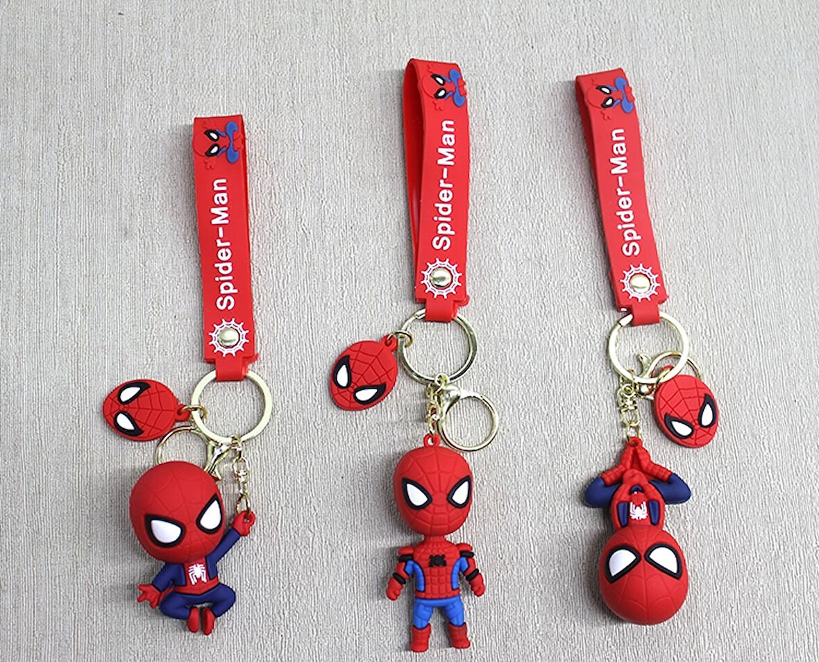 Spiderman Silikon Anahtarlık Alk4263