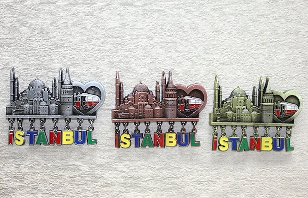 Sarkaçli İstanbul Temalı Magnet Alk4314