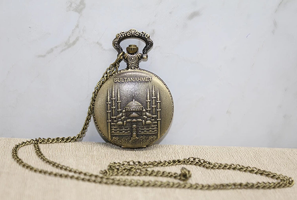 Sultanahmet Tasarımı Köstekli Saat Alk4382