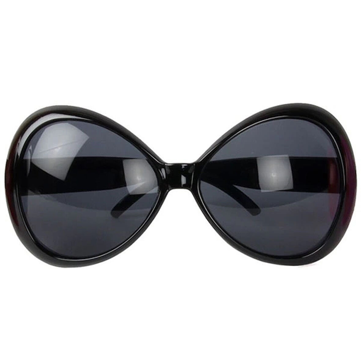 70 Li Yıllar Siyah Renk Nostalji Yeşilçam Parti Gözlüğü 15X7 Cm